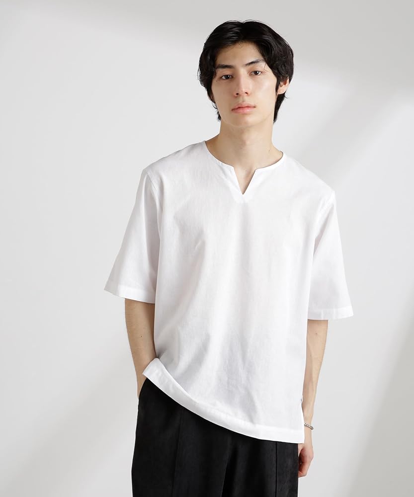 Amazon.co.jp: [ナノ・ユニバース] クールマックス リネン プル